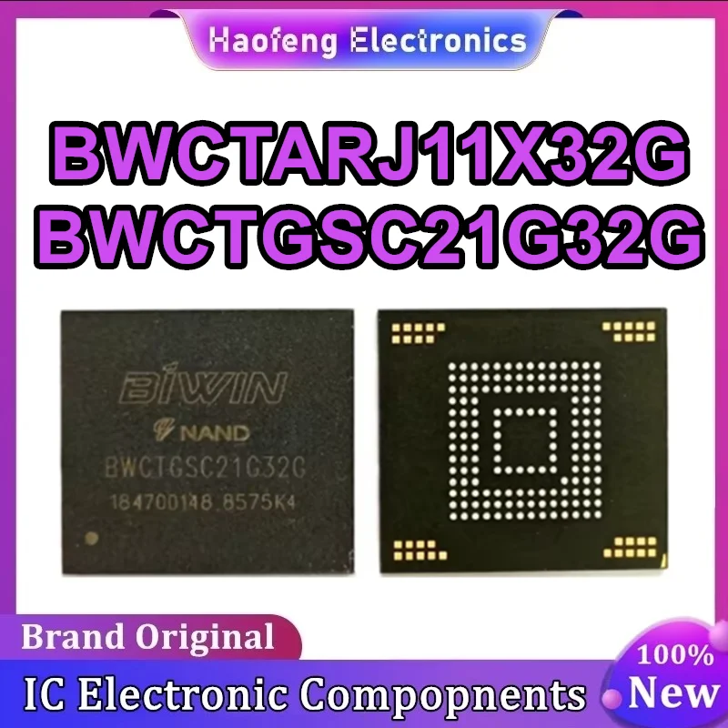 BWCTARJ11X32G BWCTGSC21G32G Storage 32GB flash memory granules 153FBGA IC New Original in Stock