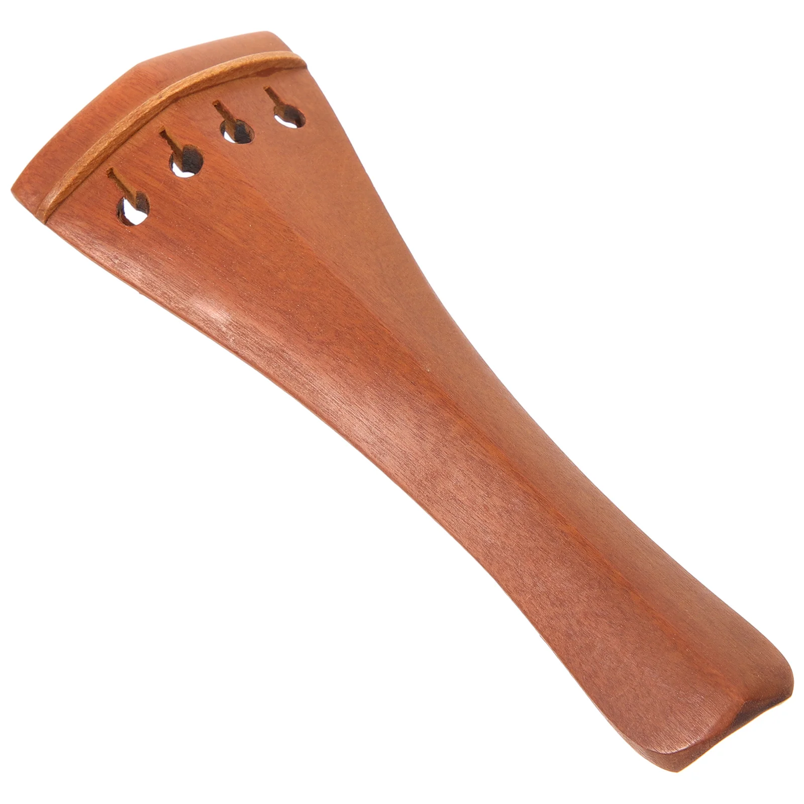 

Jujube Wood String Plate Violin Tail Instrument Parts and Accessories Tailpiece Kit Tailgut​ Replacement