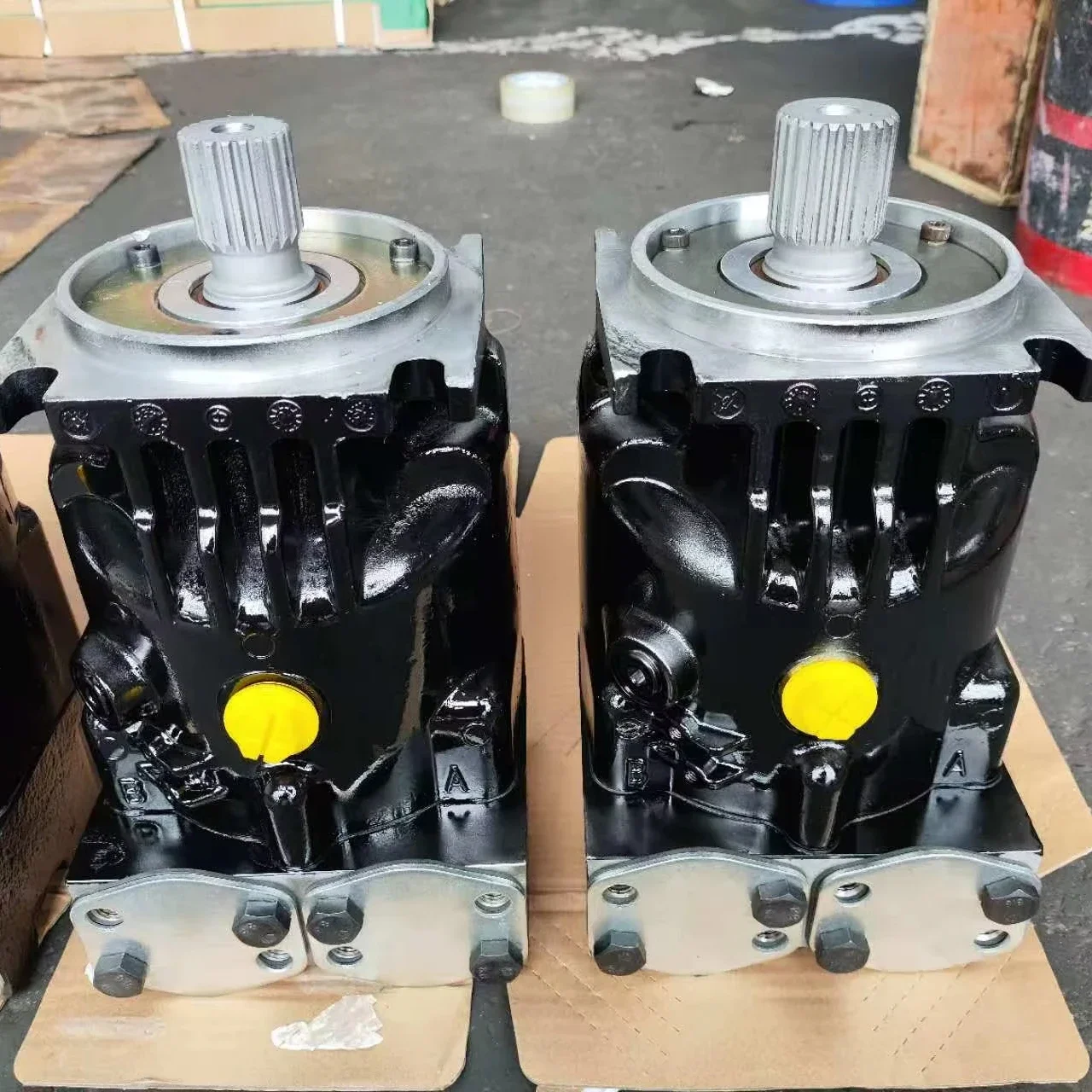 

Remanufacturing of hydraulic motor 90M75 with 21 teeth and 23 teeth