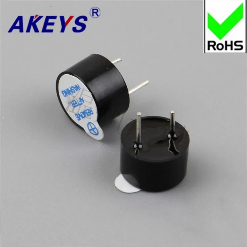 10 PCS Buzzer Active 5V Integrative 0905 Ultra-thin 9 x 5.5mm Plastic Sealed Tube Long Sound