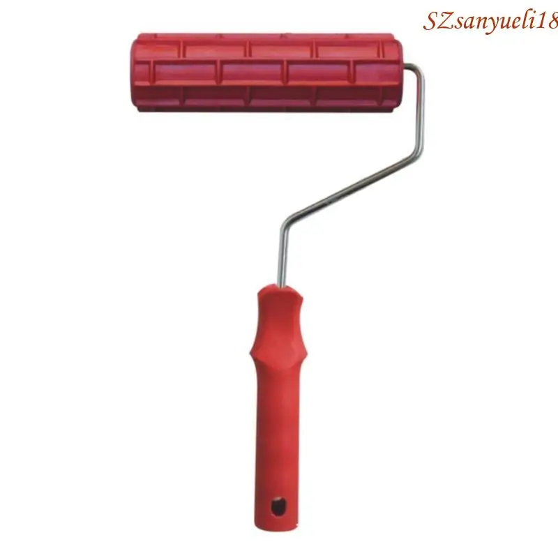 94PC 7 Inch Painting Roller Imitation Brick Pattern Embossing Paint Roller Art Brush