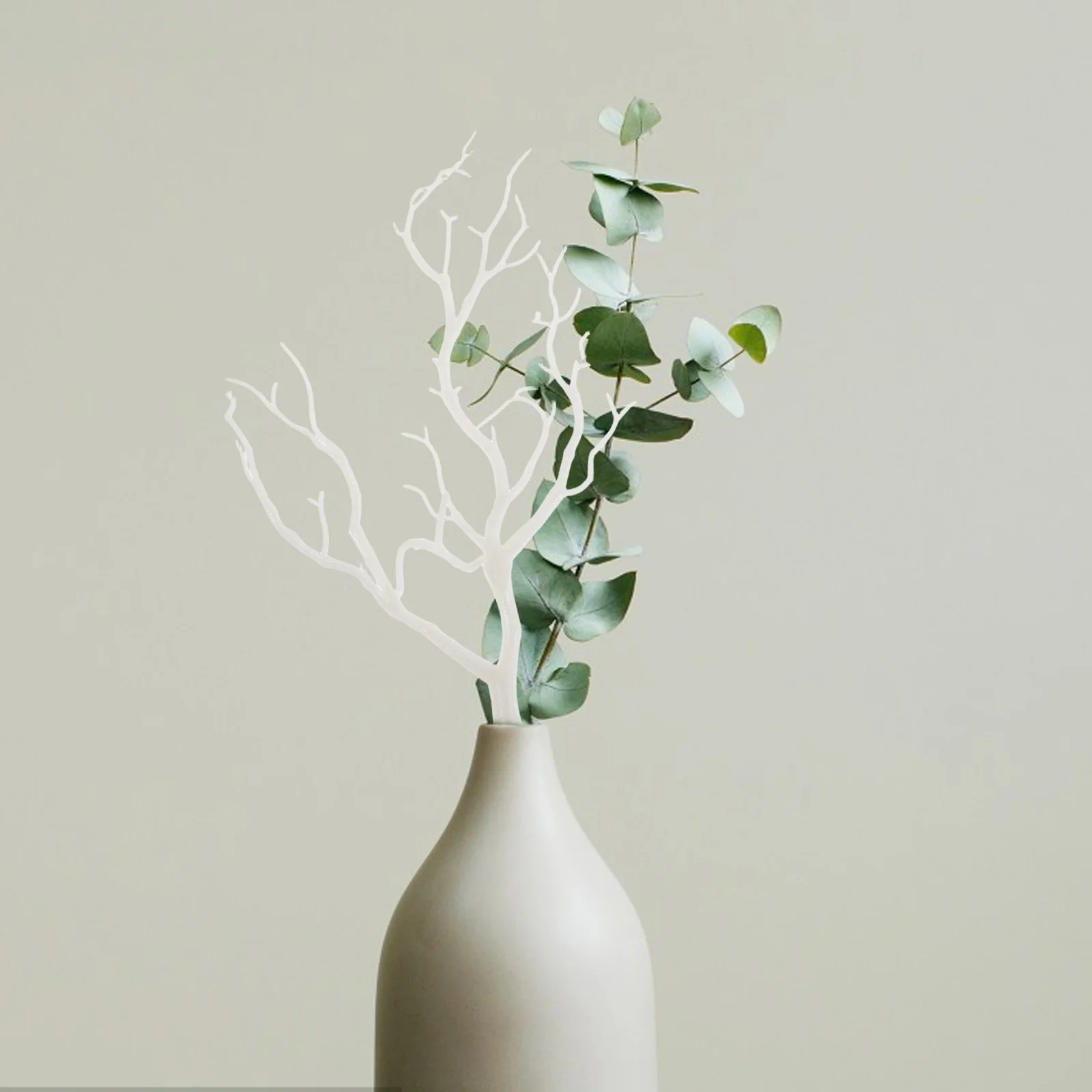 

4Pcs Emulation Branches Artificial Plastic Tree Stems for Creative Vase Decor DIY Antler Headband Table Centerpiece