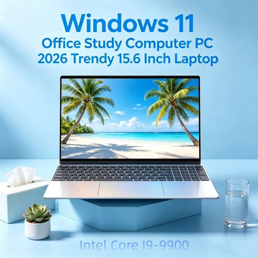 

Sturdy 15.6" HD Ultra Slim Gaming Laptop Intel Core I9-9900 32GB 2TB SSD Windows 11 Pro PC