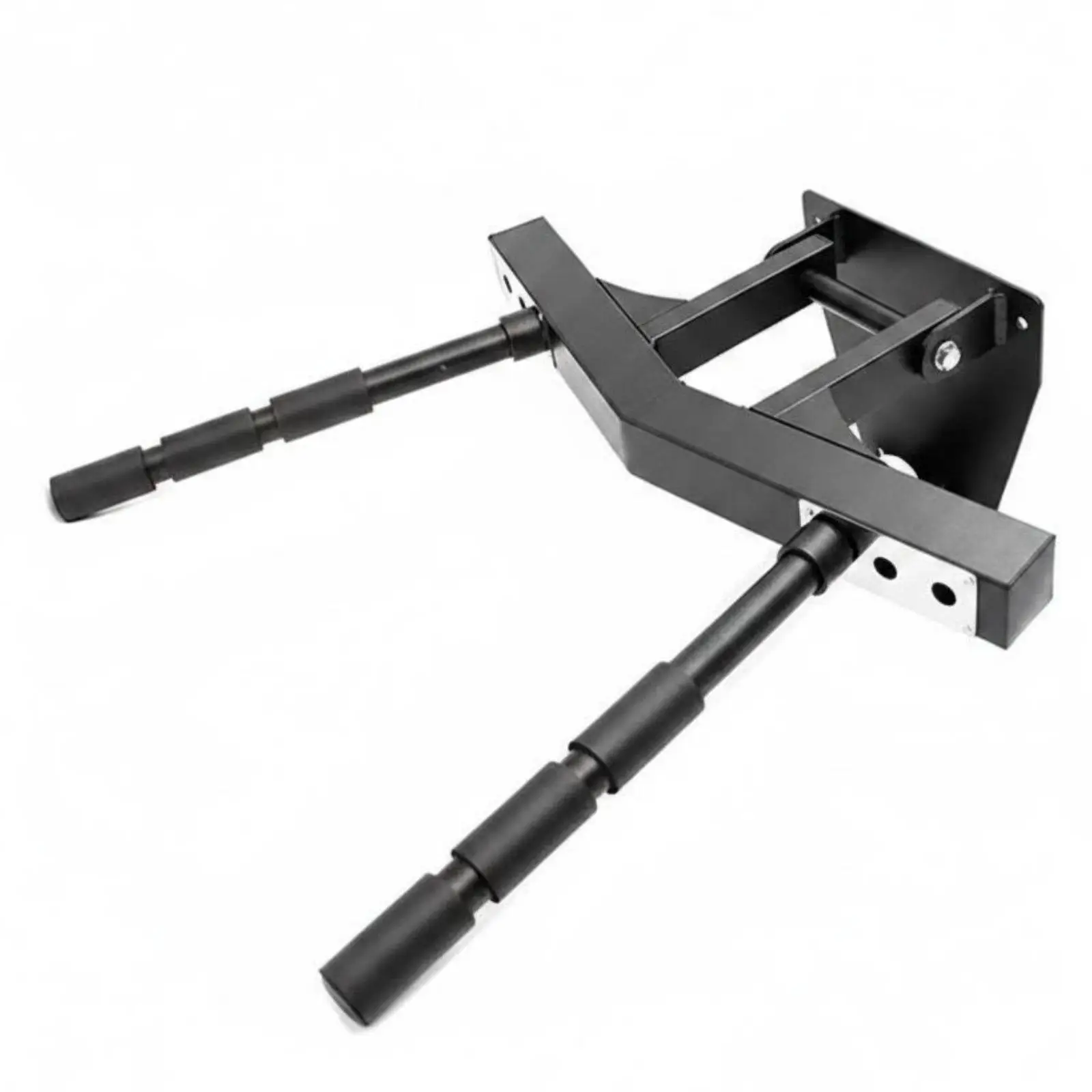 Adjustable Wall Dip Bar Space Saving Foldable Workout Bar Home Mounted Gym Device for Chest and Tricep Exercise