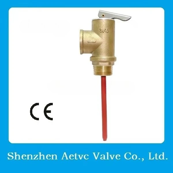 High Quality CE Brass T/P Valves