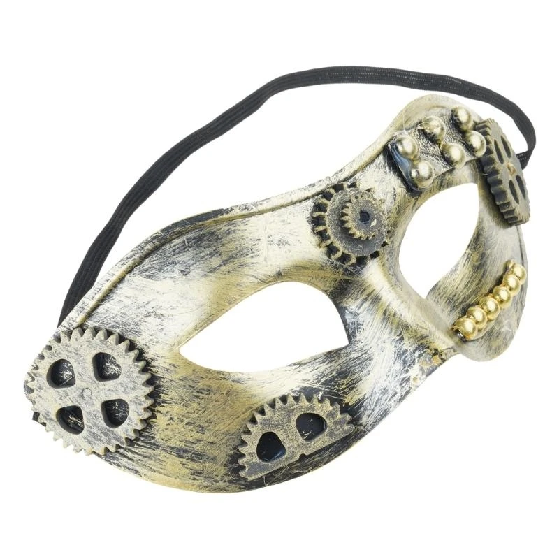 

39BB Antique Masquerade Mask Ball Mask Christmas Mask for Women Men Mardi Gras Mask Halloween Cosplay Mask