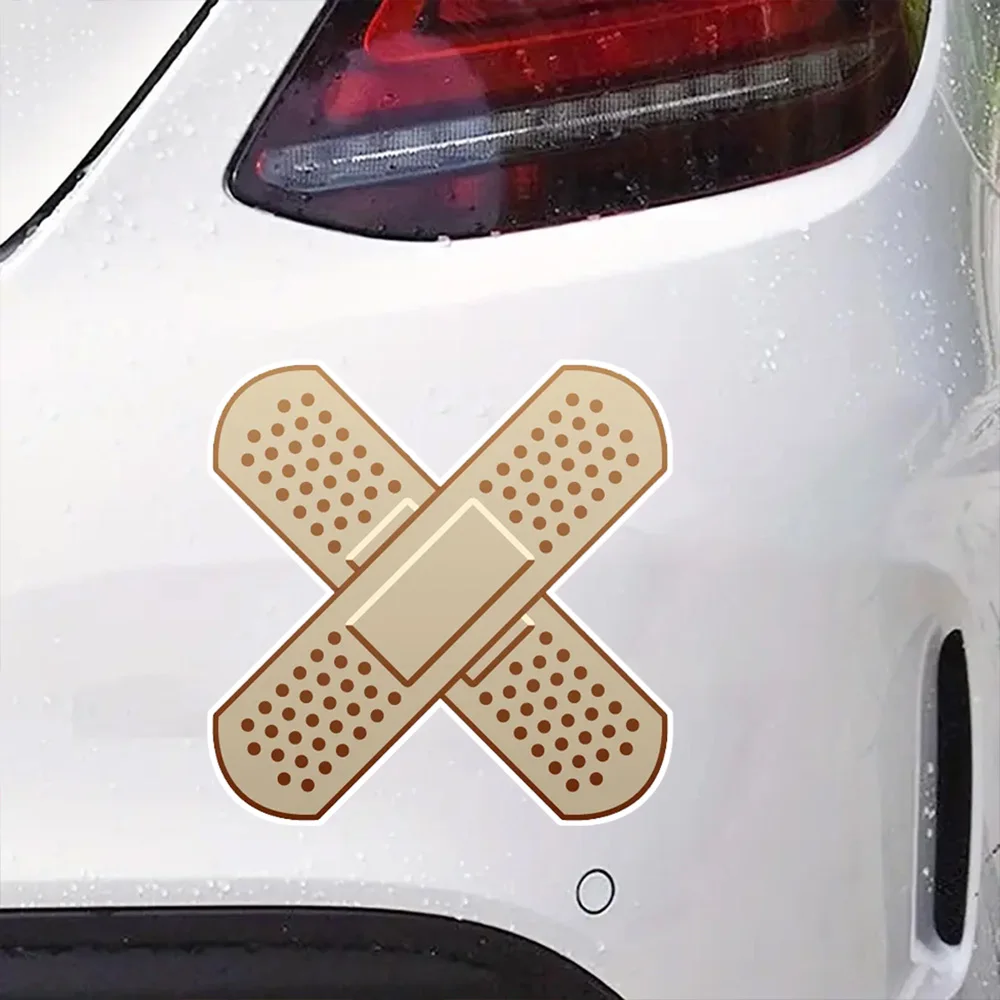 Наклейка на авто Пластырь / JDM Patch Waterproof Vinyl Car Sticker for Bumper, Window