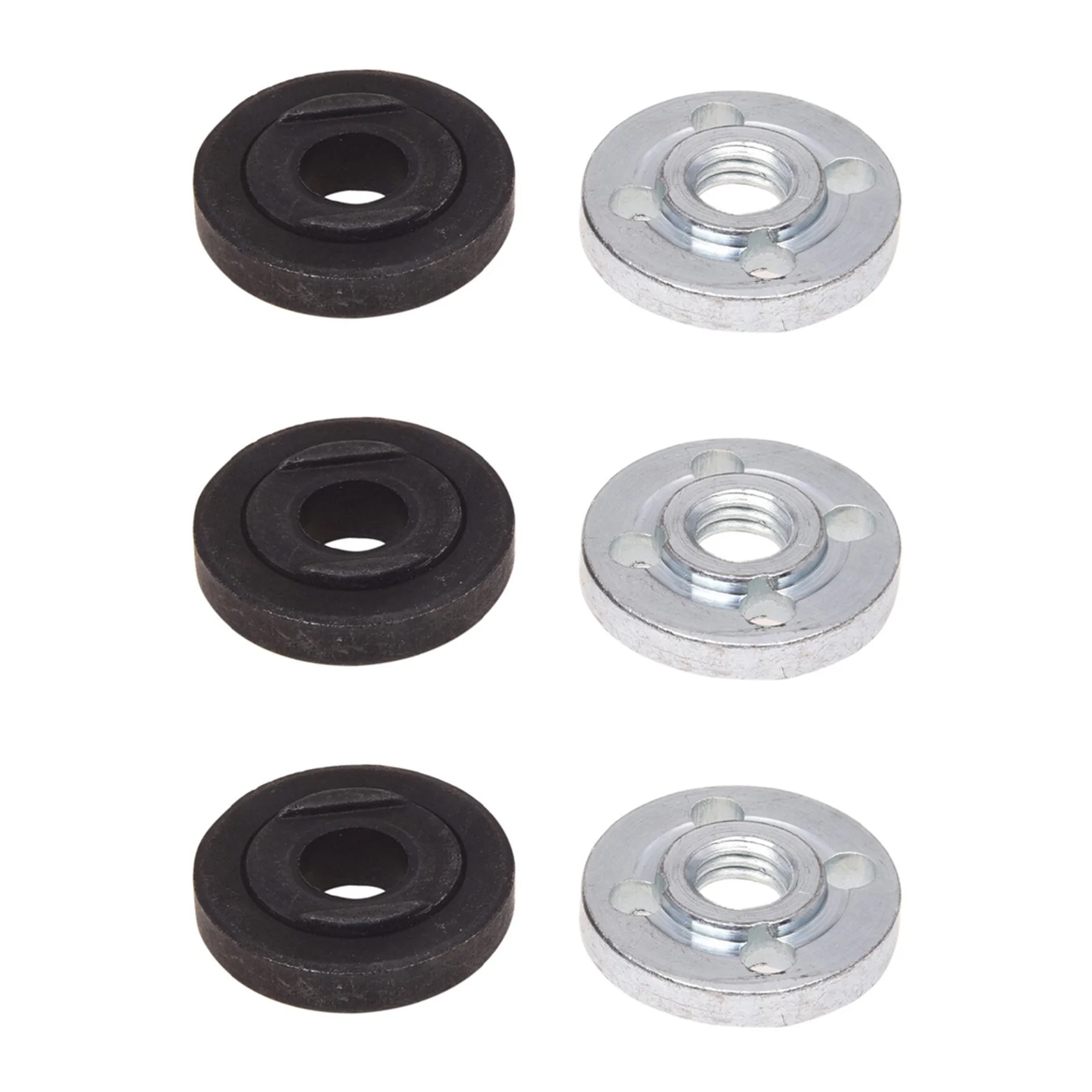 

6Pcs Replacement Angle Grinder Part Inner Outer Flange For 9523-AT64