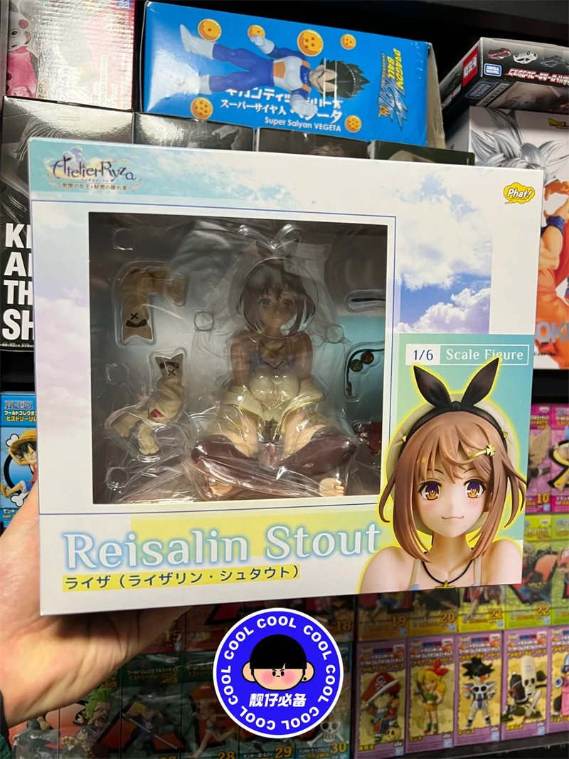 Original Genuine Phat Reisalin Stout Atelier Ryza: Ever Darkness The Secret Hideout 1/6 16cm Model Game Character Toy