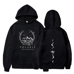 New Arrival Casual ACOTAR Velaris Hoodie Women Men City of Starlight Hoodie The Night Court Fashion Sweatshirts Streetwear Tops