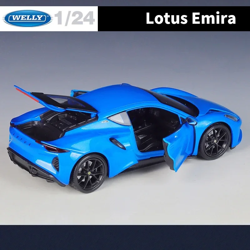 

Lotus Emira Supercar 1:24 Alloy Car Diecasts & Toy Vehicles Car Model Miniature Scale Model Car