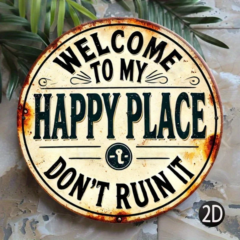 1pc Welcome to My Happy Place