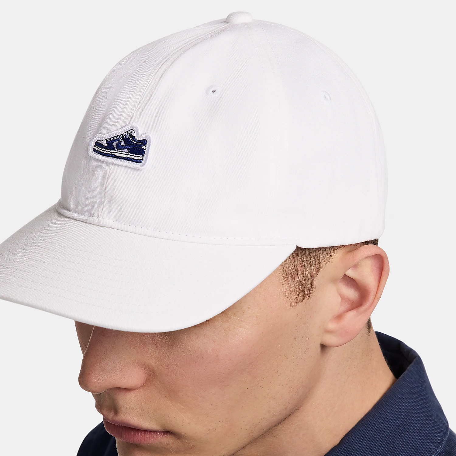 Nike genuine Club Dunk Patch unisex soft top sports cap FN4404-100 view 3