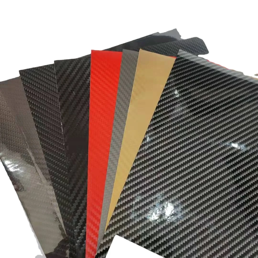 

3D Carbon Fiber Series Car Wrap Film PVC Film Car Decorative Stickers Interior exterior decoration vinyl rolls