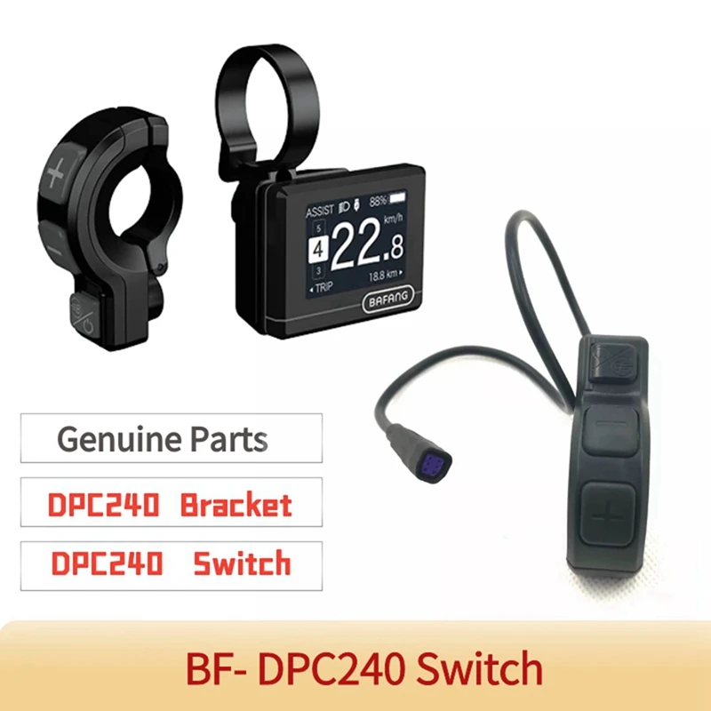 2X untuk Bafang Motor Tengah untuk DPC240 DPC241 braket pemasangan braket (B)