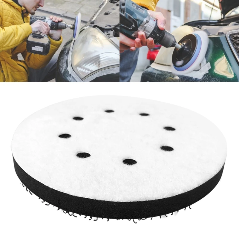 5 inch autopolijstpad schuimpolijstpads waxbuffer polijstmachine bevestigingspad glad polijsten automotive detailpads