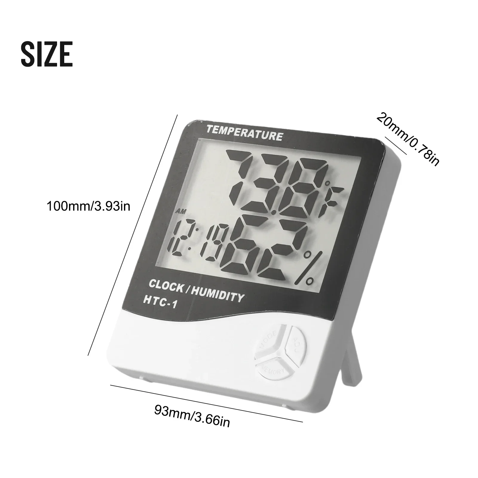 HTC-1 Digital Home Indoor Temperature Humidity Meter LCD Digital Thermometer Hygrometer Sensor Gauge Weather Station