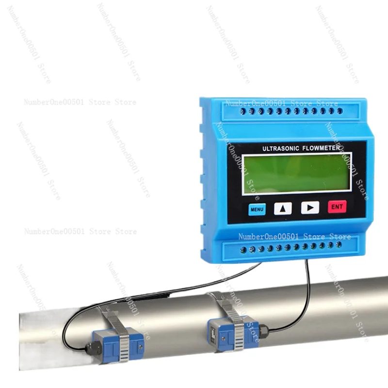 Clamp-On Ultrasonic Flow Meter TUF-2000M Module Type for Wastewater Pure Water Pipe-Mounted Non-Invasive