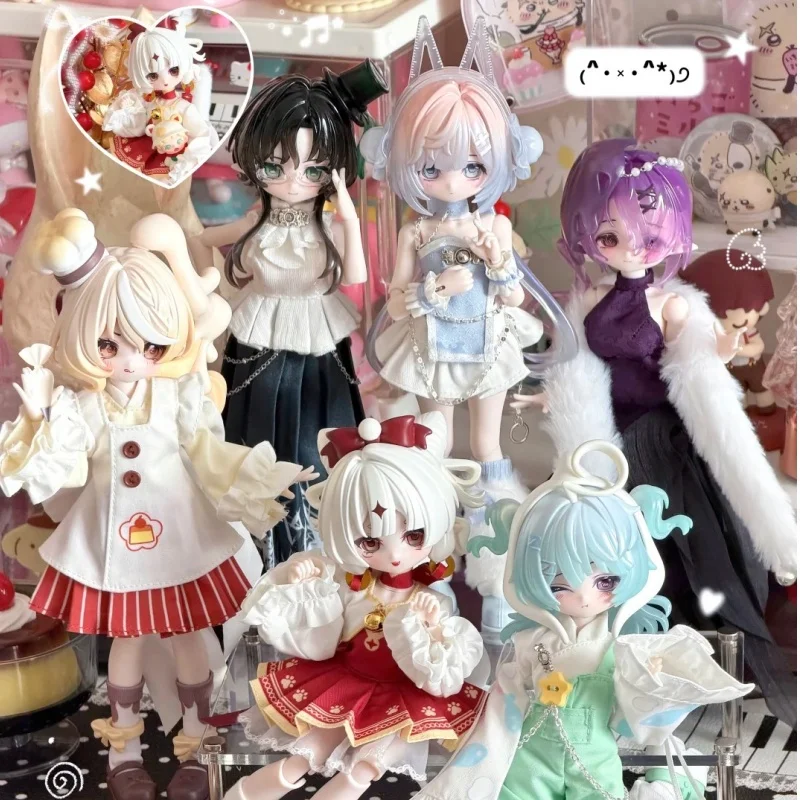 Come4free Minty V3 Fortune Slip Spirit Mystery Boxes 1/8 Movable Doll Costume Bjd  Doll Action Figure Toy Favorite Gifts view 3