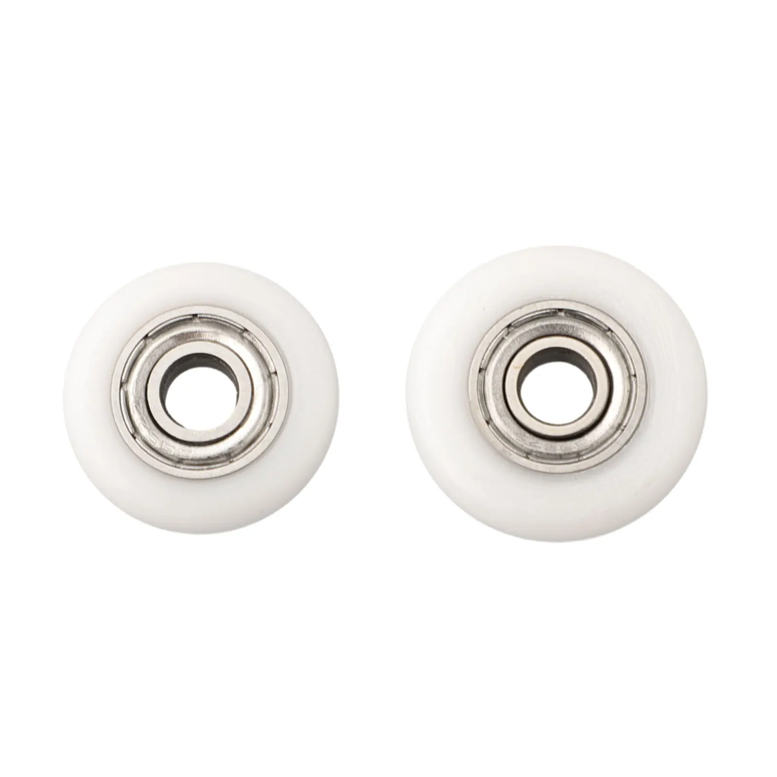 10 Count Sliding Shower Door Rollers Nylon Material Wheels with Carbon Steel Support Brackets for Long Term Use