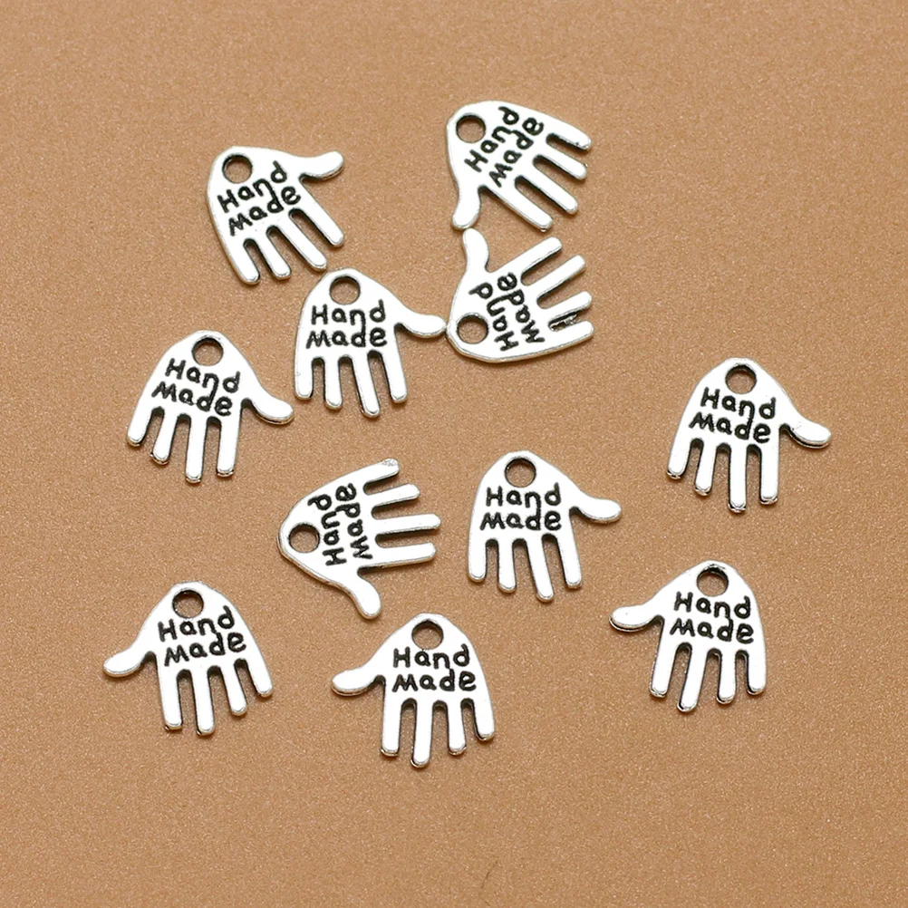 

50Pcs Small Alloy Pendant Charms Pack Unique Shape Design for DIY Necklace Bracelet Earrings Craft Scrapbooking Projects