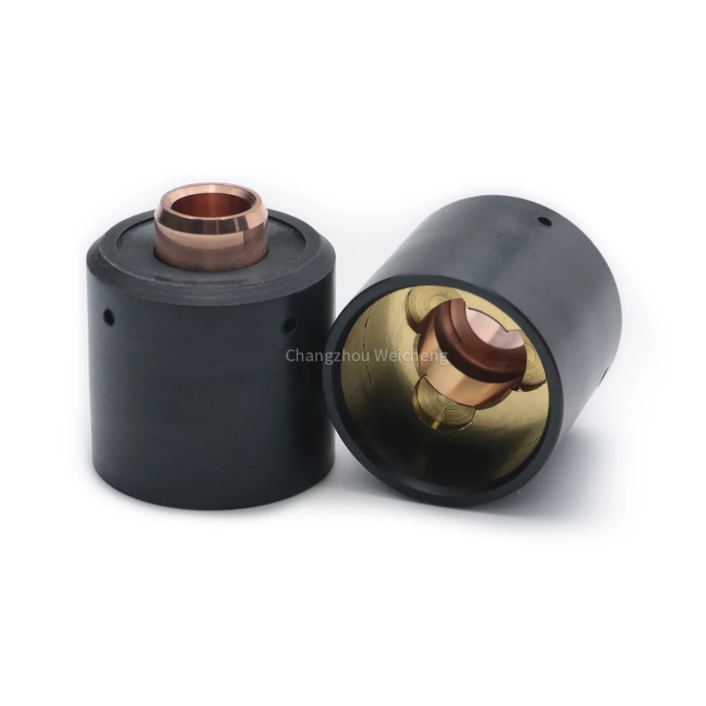 고품질 구리 플라즈마 절단 소모품 고정 캡 220977 (파워맥스125 토치용)