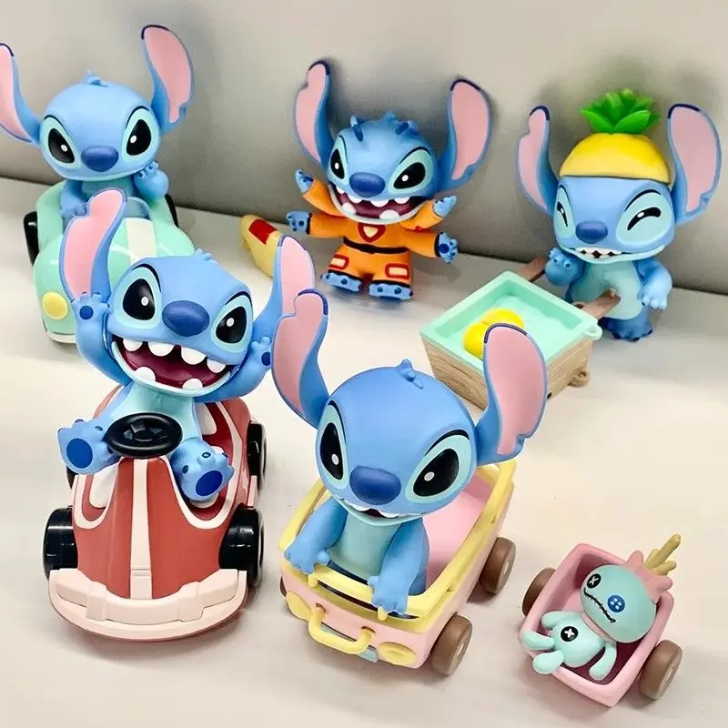 Disney'S Lilo & Stitch Swims In The Blind Box Stitch Hand-Made Doll  Toy Ornaments Christmas Gifts Birthday Gifts Student Prizes