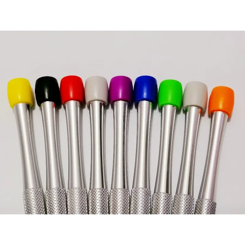 Strumento di riparazione orologi, set di cacciaviti, nove confezioni, set di cacciaviti importati, acciaio inossidabile con base rotante