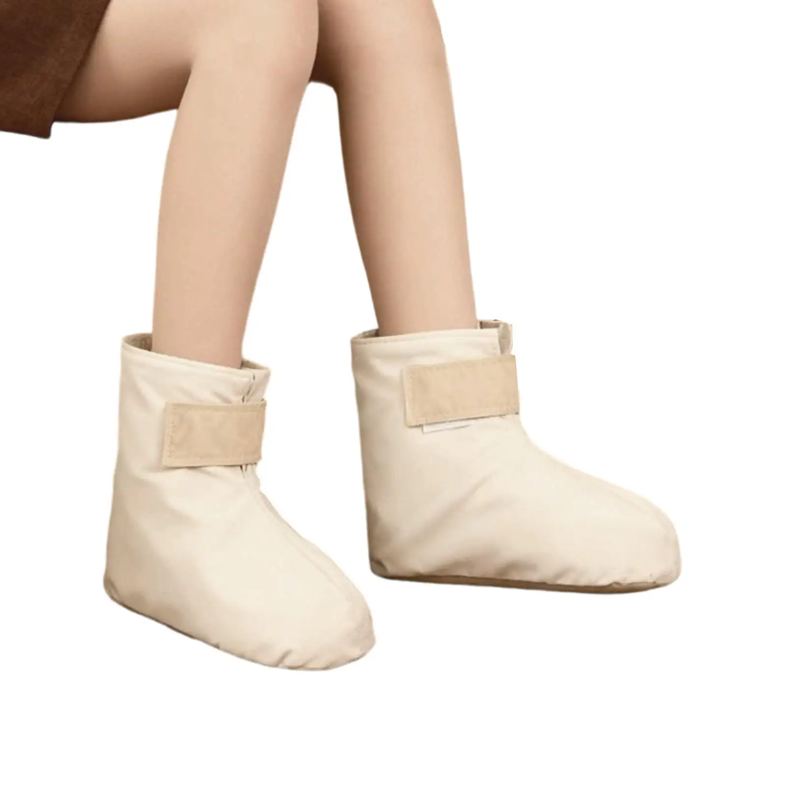 

Electric Heated Slippers 9 Temp Settings USB-powered Quick Heating Pad for Feet