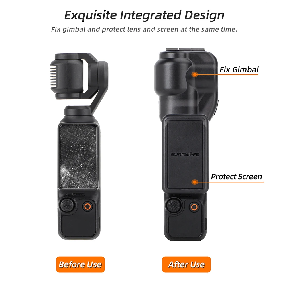 พลาสติกสําหรับ DJI Osmo Pocket 3 มือถือกล้อง Gimbal Protector สําหรับ DJI OSMO Pocket 3 อุปกรณ์เสริม