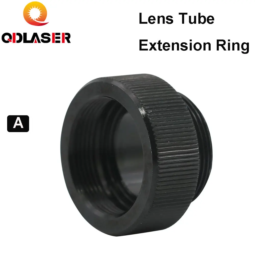 QDLASER Tube Extension Ring CO2 O.D.25mm Lens Tube for D20 F63.5mm/127mm Lens for CO2 Laser Cutting Machine