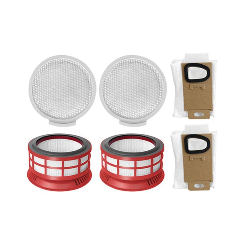 ABBK-pour Roborock H7 aspirateur à bâton sans fil pièces de rechange accessoires Hepa pré-filtre sac à poussière
