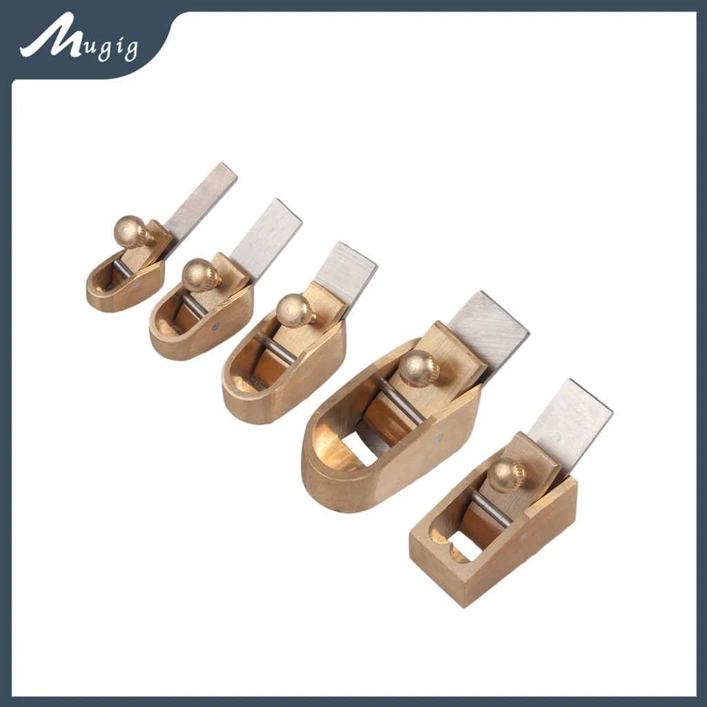 5PCS Violin Plane Cutter Violin Tool Woodworking Plane Cutter Brass Luthier Violin Making Planes Mini Brass Planes For Top Back