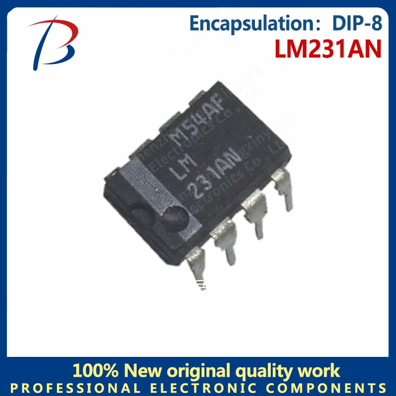 10PCS LM231AN silkscreen LM231AN in-line DIP-8 volt-frequency conversion and frequency voltage conversion