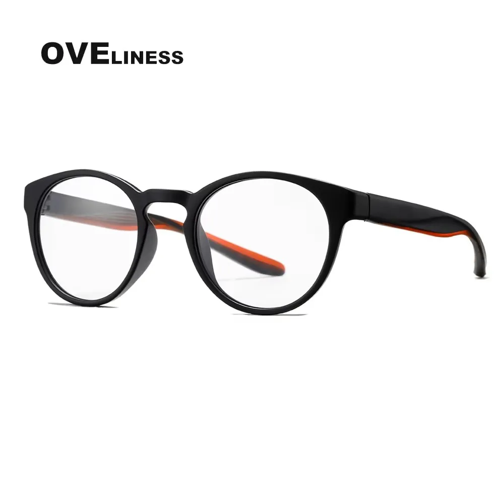 

2026 New Arrival Unisex TR90 Retro Eyeglasses Frames glasses frame men Women Round Spectacle Prescription Frame Myopia eyewear