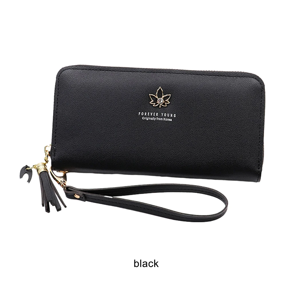 محفظة PU أنيقة وعصرية للنساء يجب اقتناؤها إلى أي ملابس ومقصورات متعددة