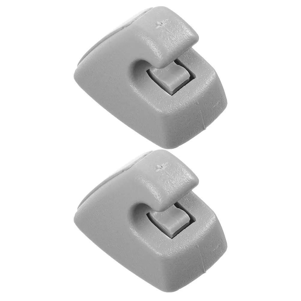 

2Pcs Sun Visor Clip Replacement Strong Hold Fix for Car Interior Stylish Design Space Saving Visor Mounting Bracket