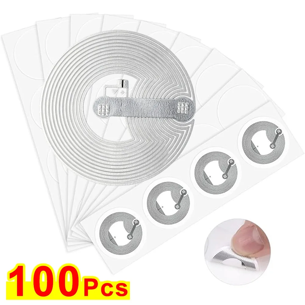 

10/100Pcs 15/25/38cm NFC 213 Tag 13.56MHz Programmable NFC 213 Stickers Tags RFID Lable 144Bytes Personal Automation Shortcuts