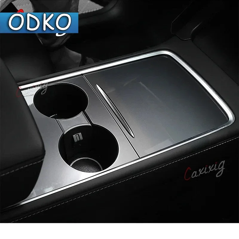 For Tesla Model 3 Model Y TPU Transparent Protection Film Car Interior Stickers Center Control Gear Navigation Foot Pedal Door