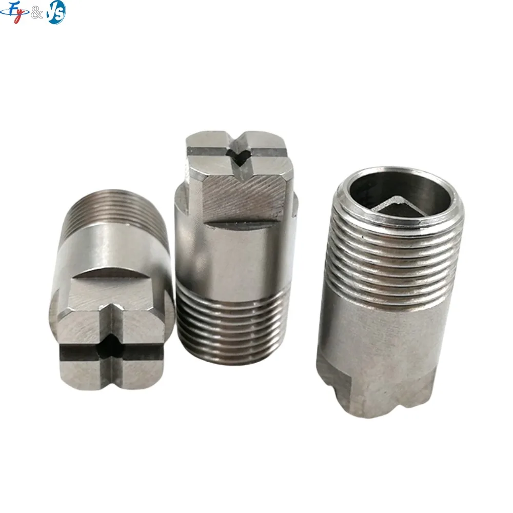 Square Stainless Steel Solid Conical Nozzle Flow Atomizing Dust Removal Cooling Spray High Pressure Cleaning Industrial Spray