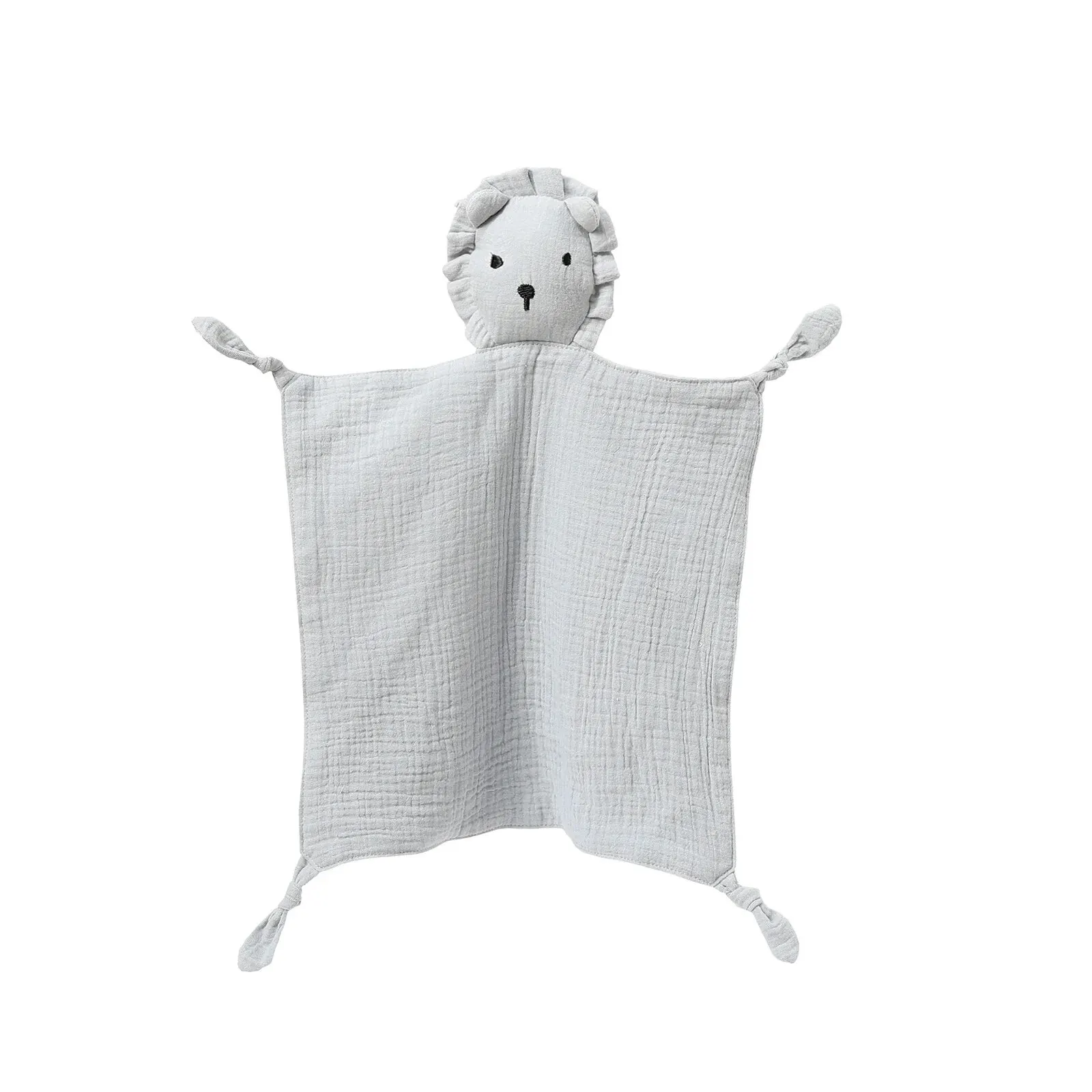 Mousseline Baby Comfort Handdoek Katoenen Trooster Deken Zacht Pasgeboren Slapen Poppen Kindermode Slaap Speelgoed Kalmeren Sussen Handdoek Slabbetjes