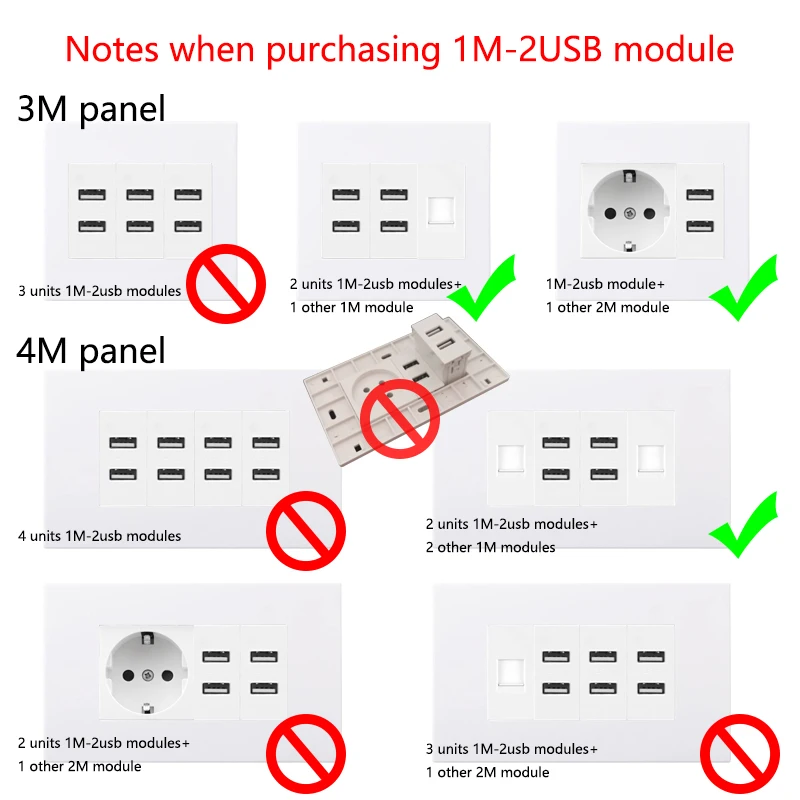 Cr1 Serie-Wand steckdose EU-Steckdose Frankreich Brasilien Spanien Steckdose Typ C USB 3,0 TV Cat6 Internet-Buchse HDMI-Buchse DIY-Buchse