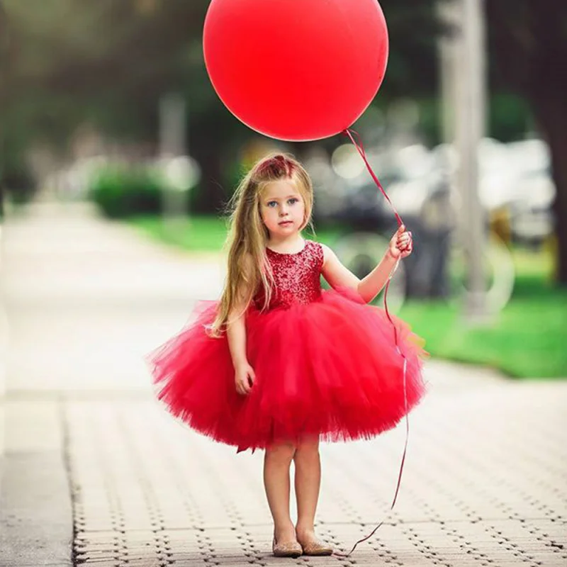 

Children's Clothing One-Piece Dropshipping Summer Girls' Sequin Dress Multi-Layer Mesh Puffy Princess Dress