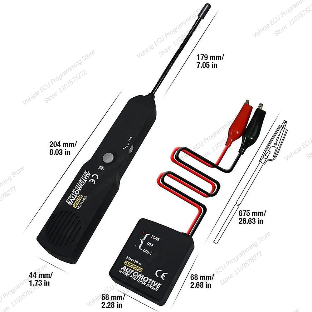 EM415 Automotive Breakout Tester Circuit Quickly Easily Find Short Open Connections Broken Connections Leakage Tracking Wires