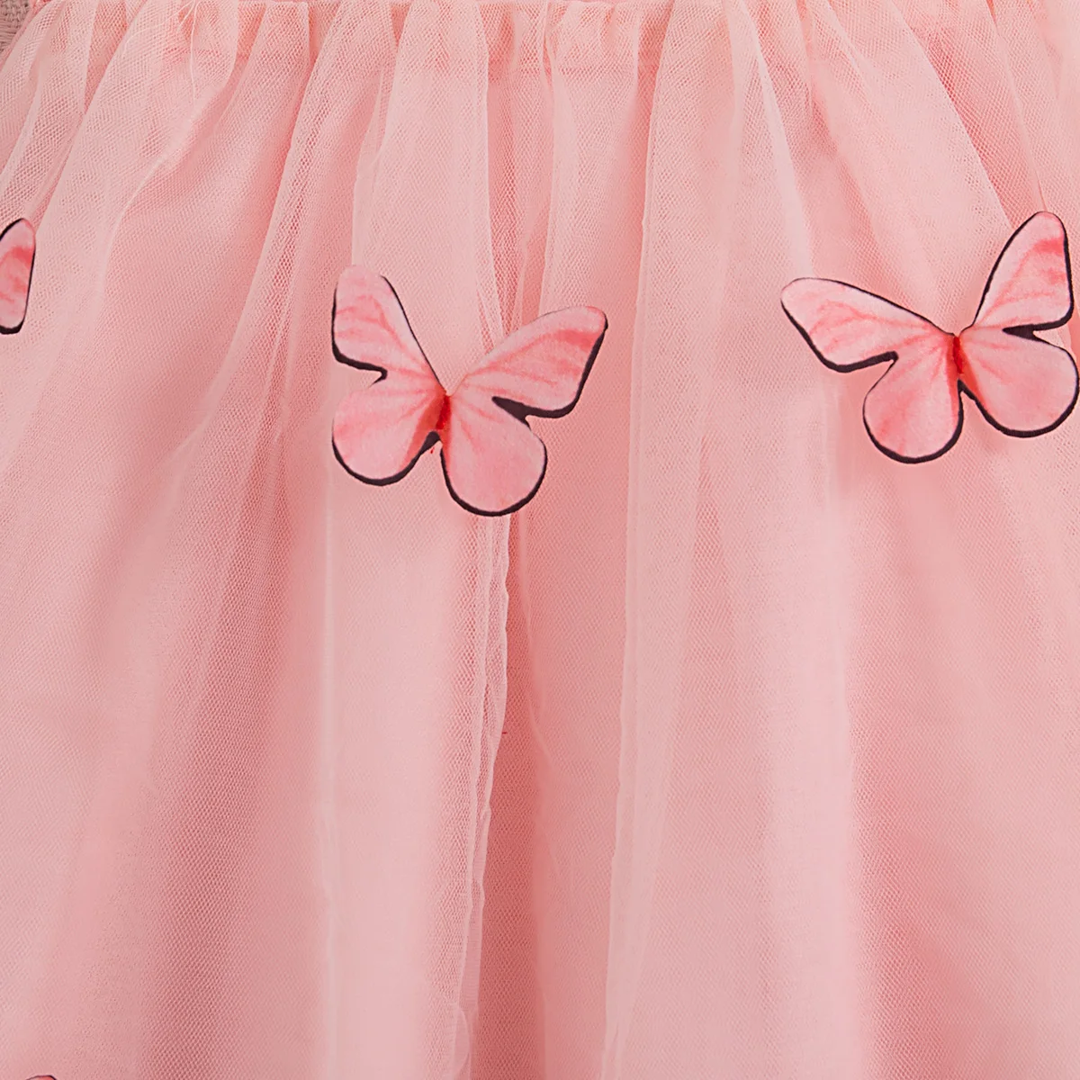 (0-3 Year Old Baby Girl Princess Dress) Summer New Sweet Butterfly Chiffon Children\'S Sleeveless Clothes For Wedding Parties
