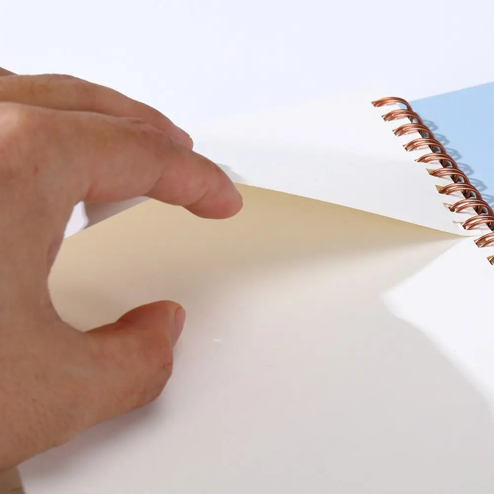 A5 Coil Notebook Original Morandi Notebook New Loose-leaf Book Simple Notepad Student Office Creative Journal Notebook