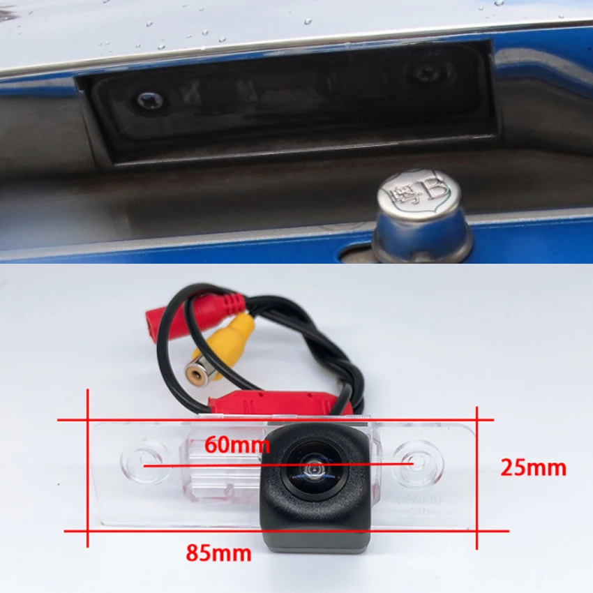 HD 1280*720 Fisheye Rear View Camera High Quality RCA For Ford Fusion 2002 2003 2004 2005 2006 2007 2008 2009 2010 2011 2012