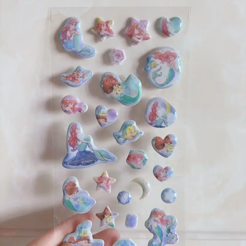 ديزني الأميرة غرزة Zootopia الماس قطع فقاعة رغوة ملصقات ثلاثية الأبعاد DIY جراب هاتف الثلاجة ملصق مزخرفة لعبة هدية