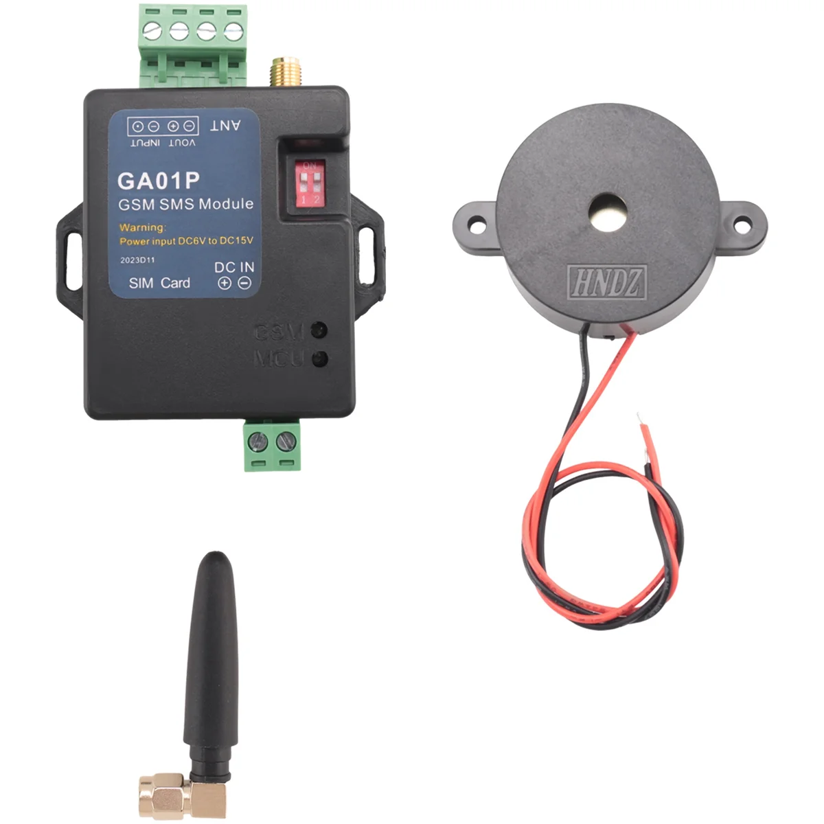 

Fashion GA01P Vending Machine GSM Alarm Box Support Power Failure Alert One Alarm Input One Alarm Voltage Output