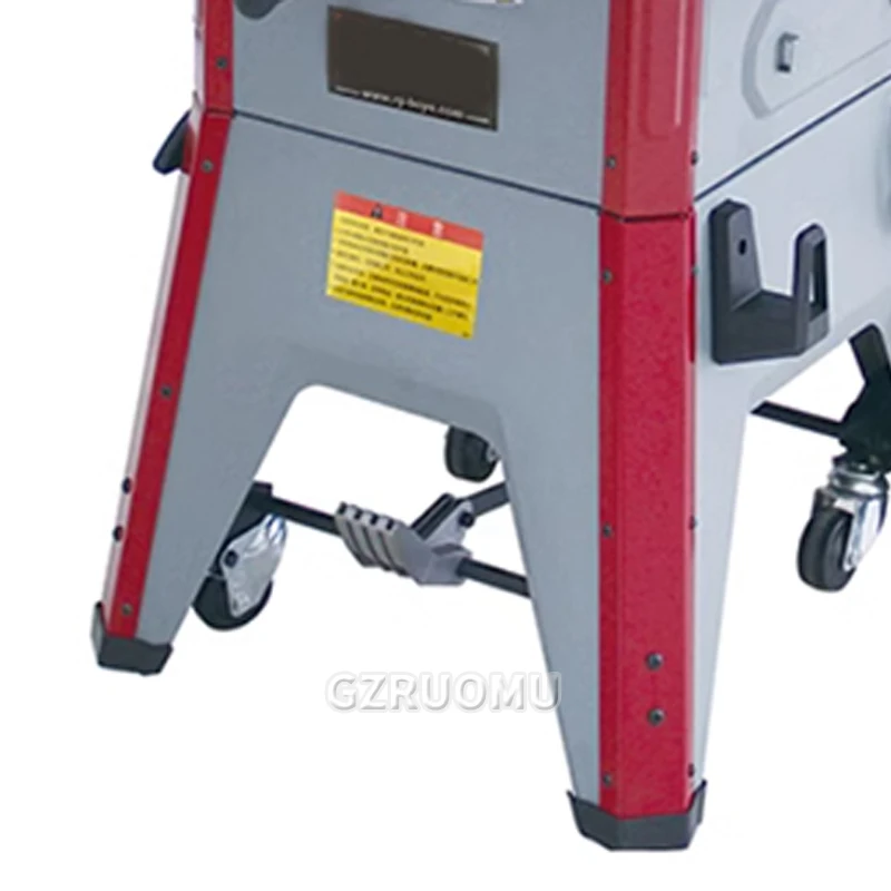 Serra de mesa de 10 polegadas com suporte e tampa protetora 1800W Motor 2800 RPM 1015x 685mm Mesa 90 °   Corte Cruzado e 0-45 °   Chanfro